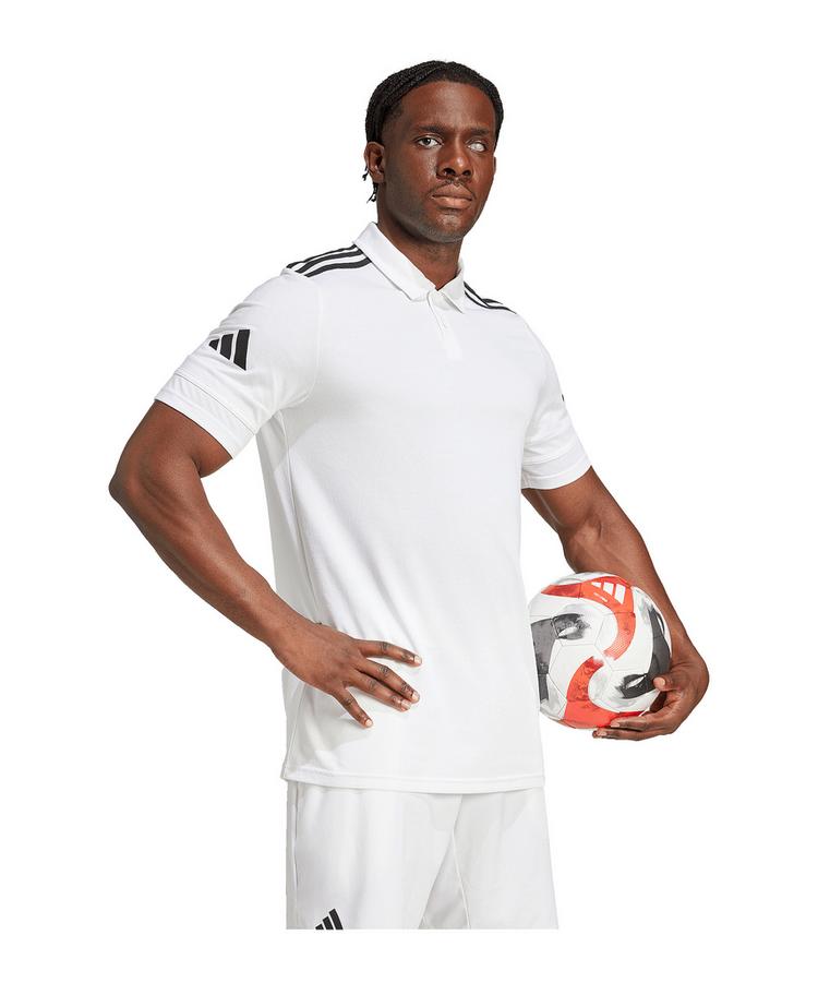 adidas adidas Squadra 25 Polo Poloshirt Herren - weissschwarz - 1 | SportScheck