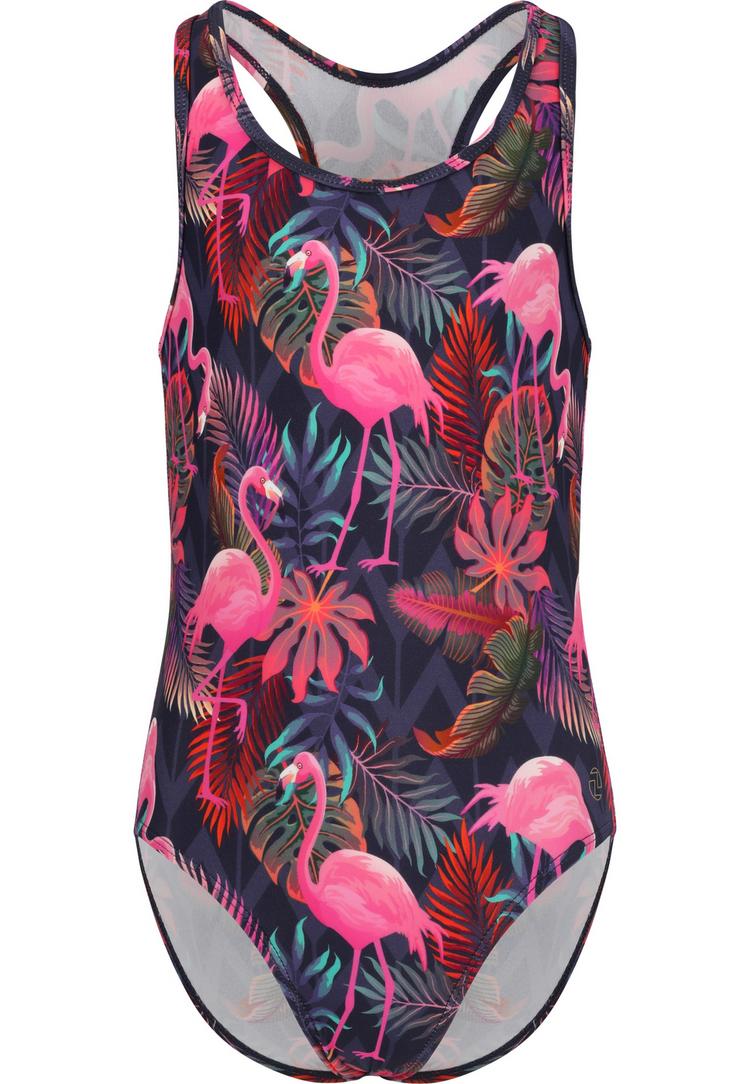 ZigZag ZigZag Irena Badeanzug Kinder - Print 3673 Flamingo - 0 | SportScheck
