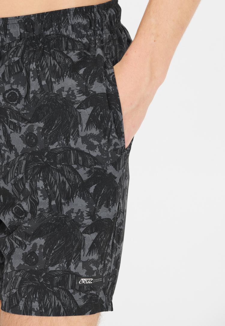 Cruz Cruz Kasper Badehose Herren - Print 3639 Black Tropic Camo. - 2 | SportScheck