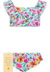 ZigZag Tropical Badeanzug Kinder - Print 3702 Blue