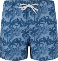 Cruz Werner Badehose Kinder - Print 3609 Blue Palm tree