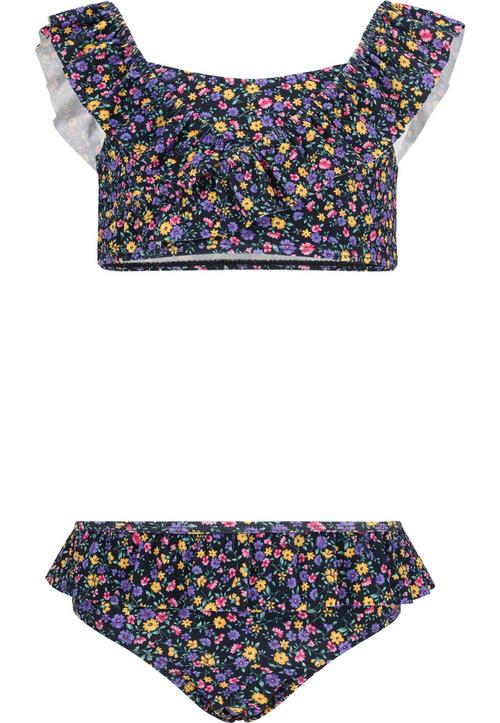 Rückansicht von ZigZag Tropical Badeanzug Kinder Print 3701 Liberty