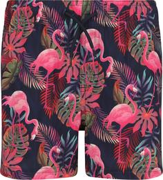 ZigZag Soda Boardshorts Kinder Print 3673 Flamingo