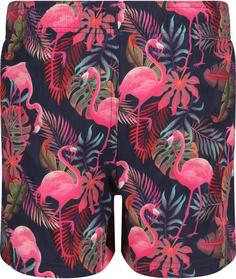 Rückansicht von ZigZag Soda Boardshorts Kinder Print 3673 Flamingo