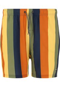 Cruz Pieter Badehose Herren - Print 3634 Yellow Stripe