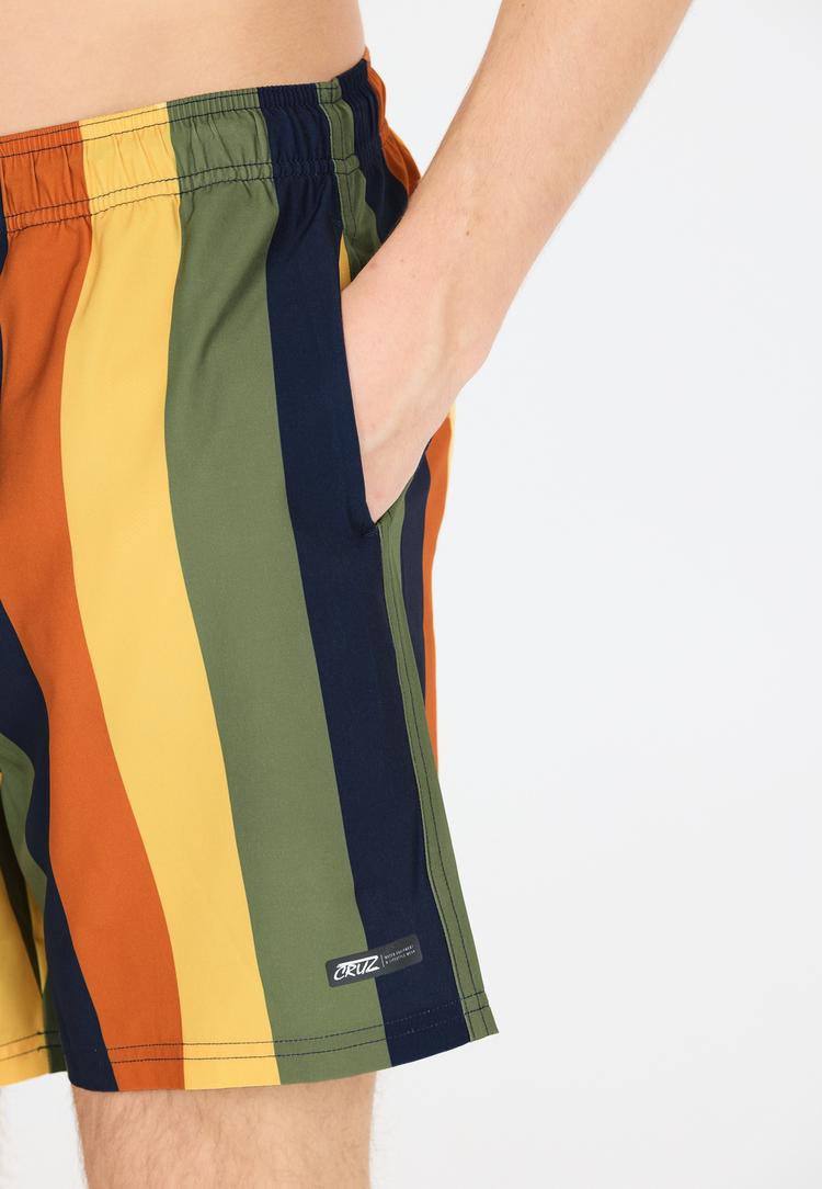 Cruz Cruz Pieter Badehose Herren - Print 3634 Yellow Stripe - 2 | SportScheck