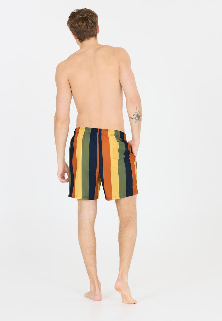 Cruz Cruz Pieter Badehose Herren - Print 3634 Yellow Stripe - 3 | SportScheck