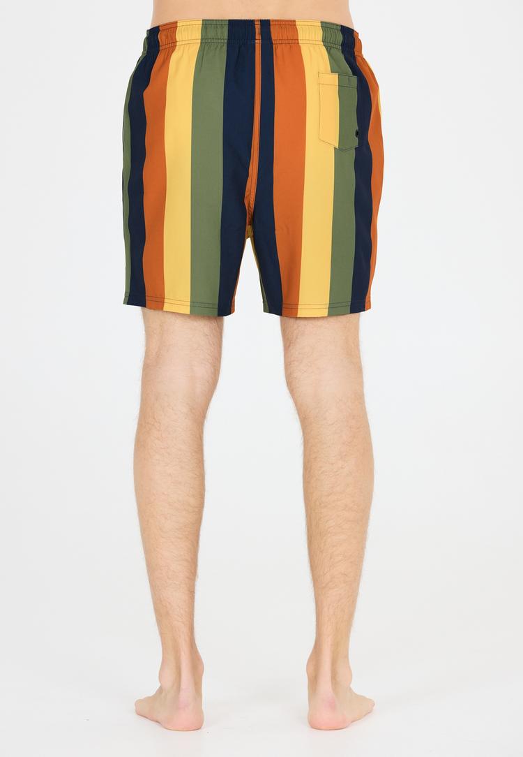 Cruz Cruz Pieter Badehose Herren - Print 3634 Yellow Stripe - 4 | SportScheck