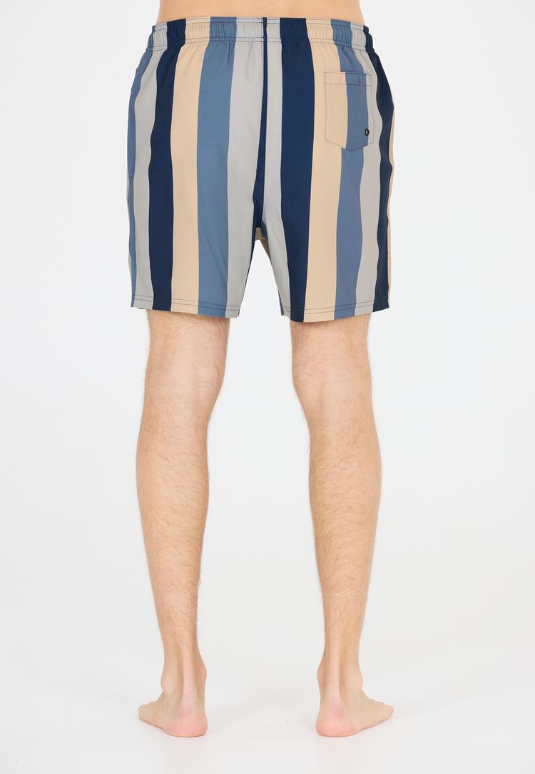 Cruz Cruz Pieter Badehose Herren - Print 3635 Grey Stripe - 4 | SportScheck
