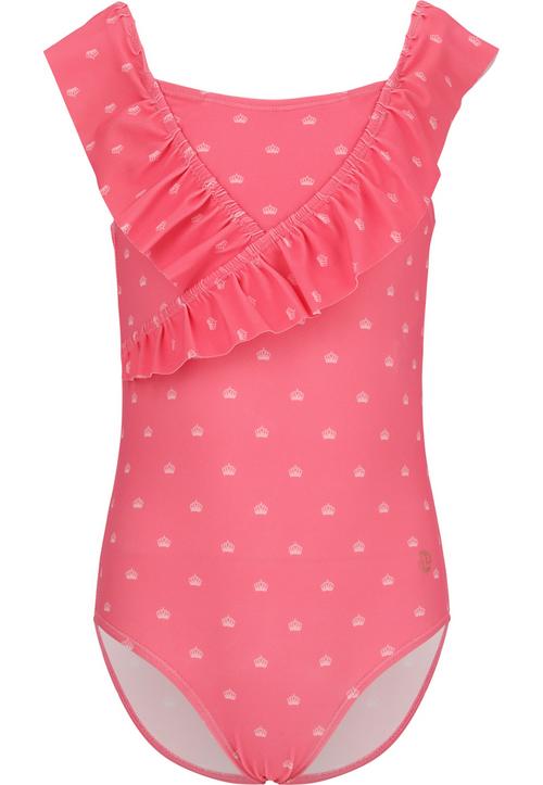 Rückansicht von ZigZag Tropical Badeanzug Kinder Print 3703 Princess