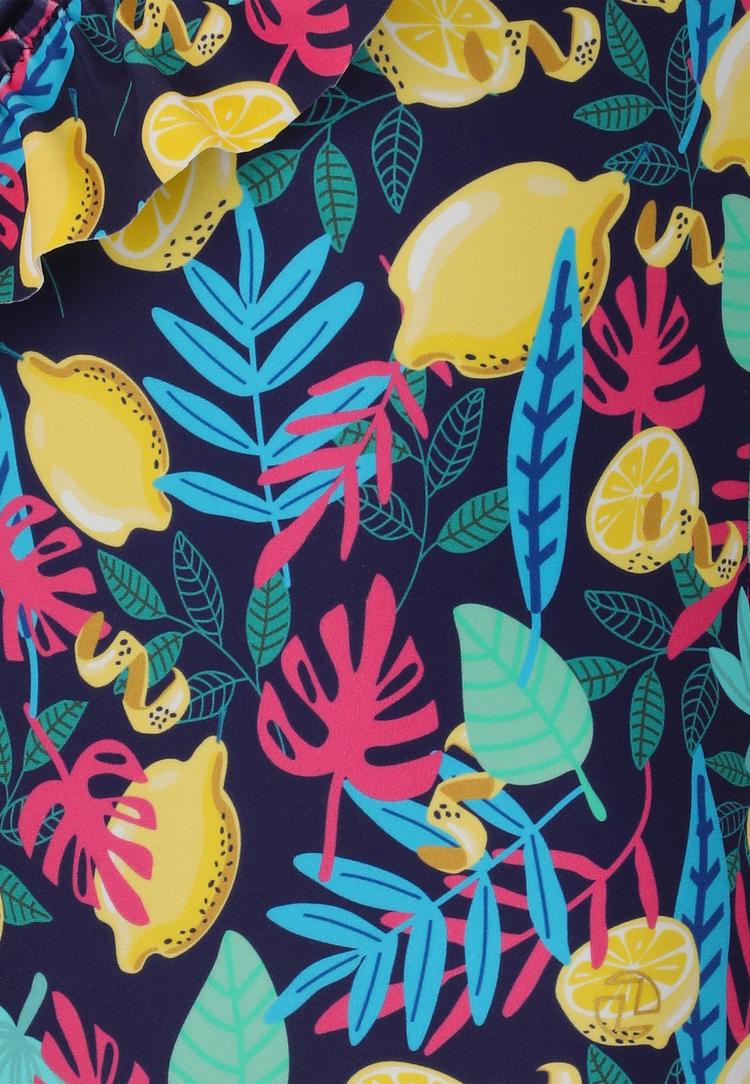 ZigZag ZigZag Tropical Badeanzug Kinder - Print 3598 Lemon - 0 | SportScheck