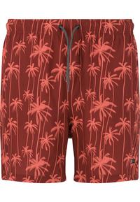 Cruz Rohan Badehose Herren - Print 3633 Red Palm