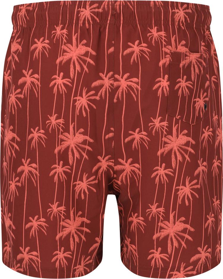 Cruz Cruz Rohan Badehose Herren - Print 3633 Red Palm - 0 | SportScheck