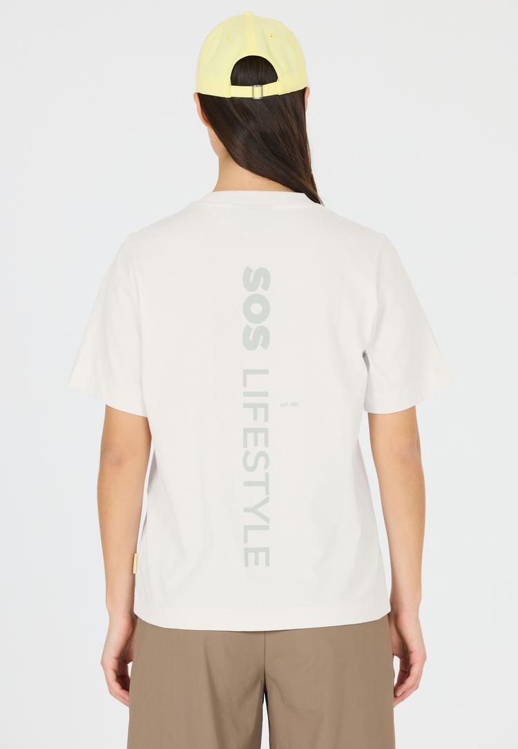 SOS SOS Semeru Printshirt Damen - 1002 White - 4 | SportScheck