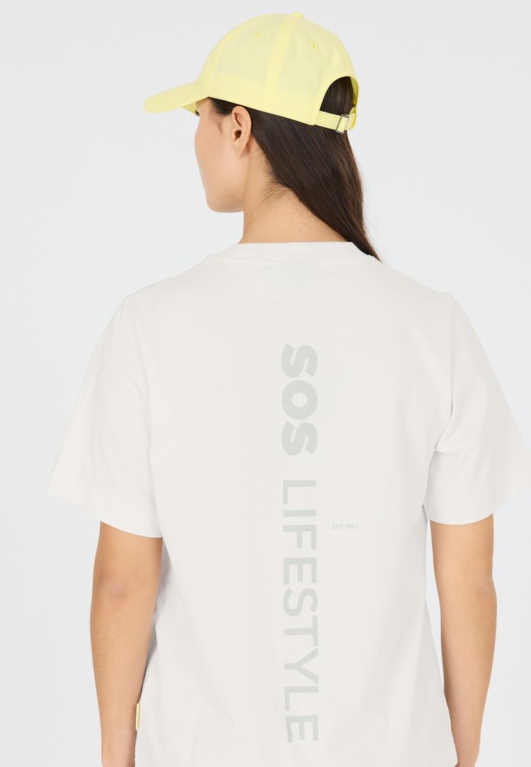 SOS SOS Semeru Printshirt Damen - 1002 White - 1 | SportScheck