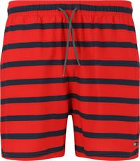 Cruz Danyel Badehose Herren - Print 3683 Red Stripe