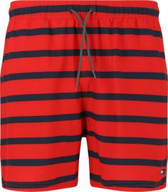 Cruz Danyel Boardshorts Herren Print 3683 Red Stripe