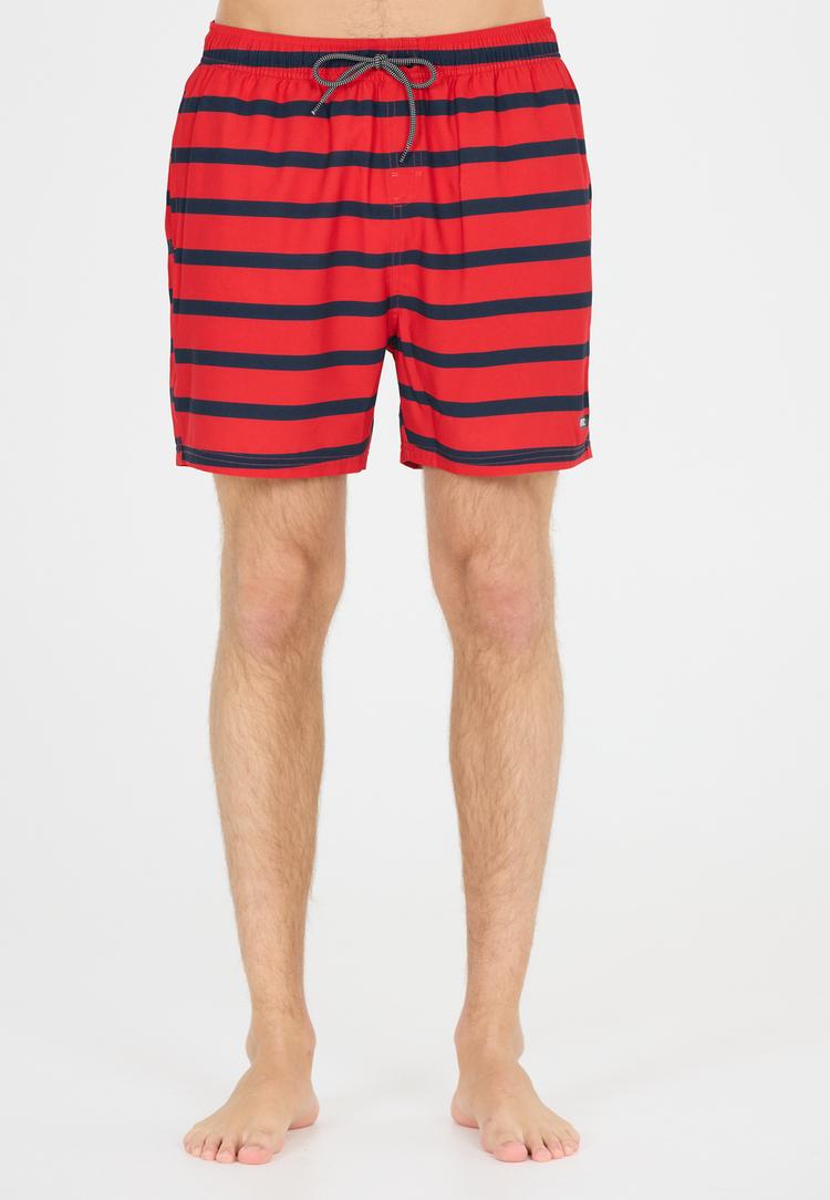 Cruz Cruz Danyel Badehose Herren - Print 3683 Red Stripe - 1 | SportScheck