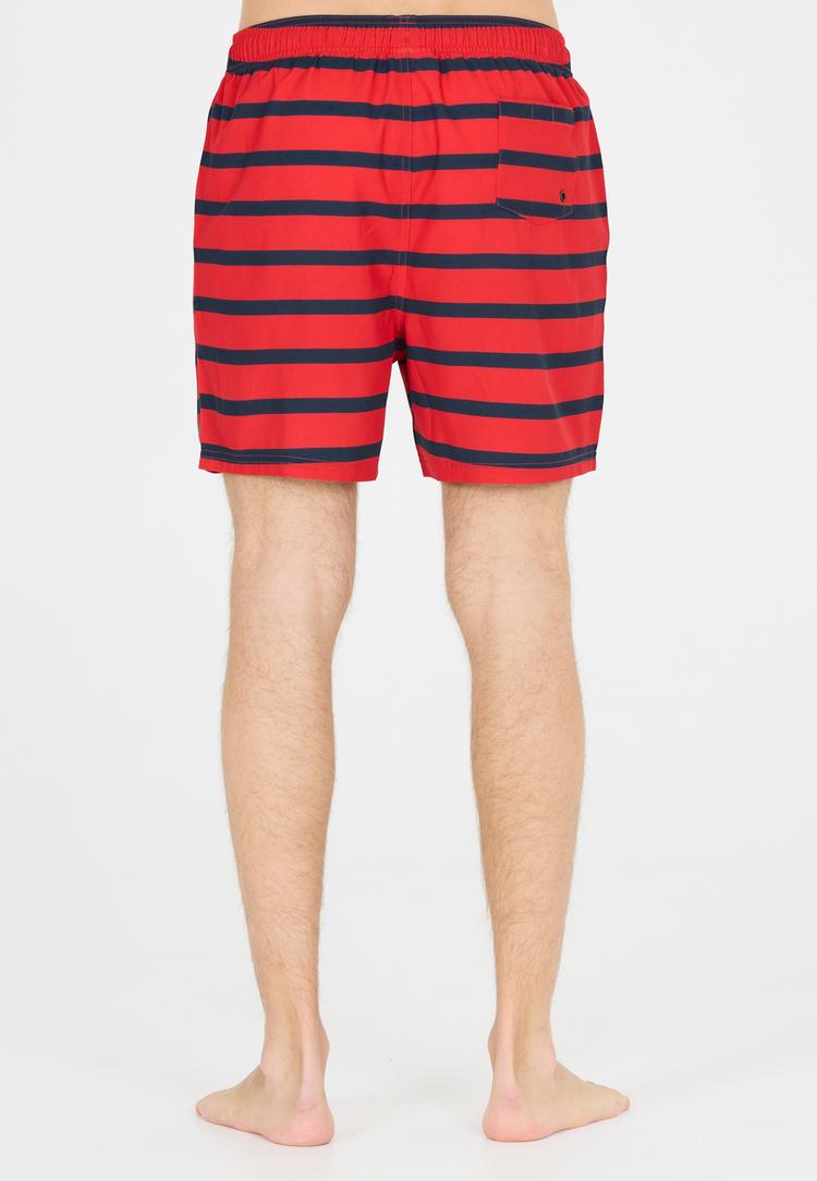 Cruz Cruz Danyel Badehose Herren - Print 3683 Red Stripe - 4 | SportScheck