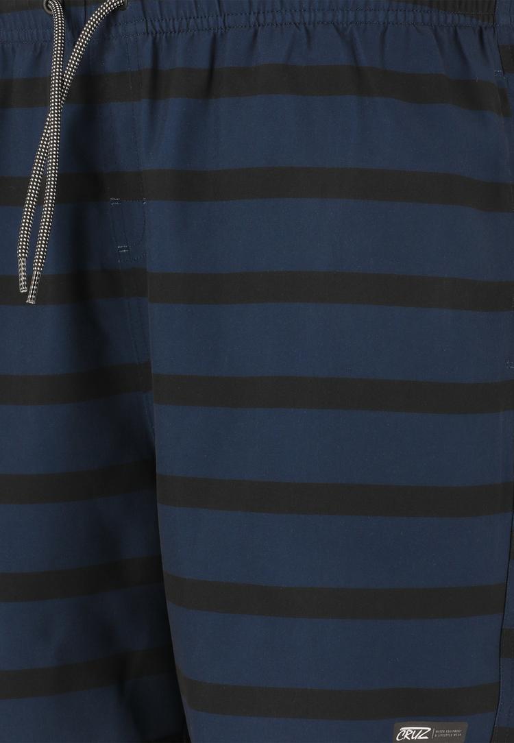 Cruz Cruz Danyel Badehose Herren - Print 3682 Navy Stripe - 0 | SportScheck