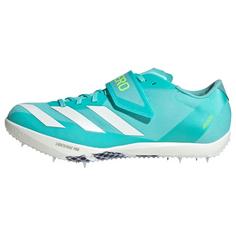 adidas Adizero HJ Leichtathletikschuh Multifunktionsschuhe Herren Flash Aqua / Zero Metalic / Lucid Lemon