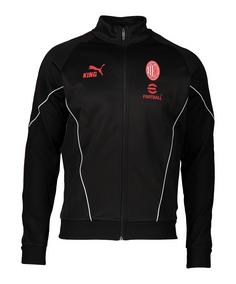 PUMA AC Mailand KING Anthem Jacke Trainingsjacke Herren schwarzrot