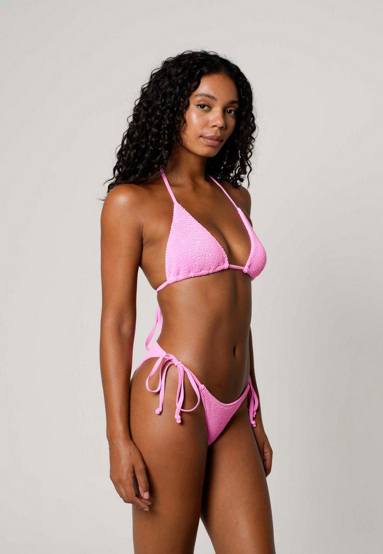 Moda Minx Moda Minx Scrunch Triangle Top Bikini Oberteil Damen - Candy Pink - 2 | SportScheck