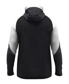 Rückansicht von JAKO Dynamic Kapuzenjacke Trainingsjacke Herren schwarzweissgrau