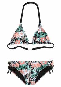 Chiemsee Triangel-Bikini Bikini Set Damen - schwarz-bedruckt