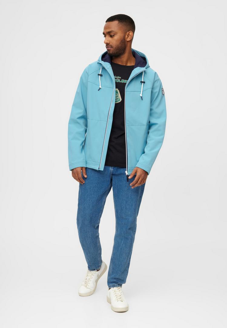 Derbe Derbe Isleby Softshelljacke Herren - milky blue/navy - 1 | SportScheck