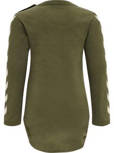 Rückansicht von hummel hmlFAST FLIPPER BODY L/S Bodysuit Kinder KALAMATA