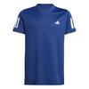 adidas Club Tennis 3-Streifen Kids T-Shirt Poloshirt Kinder - Dark Blue