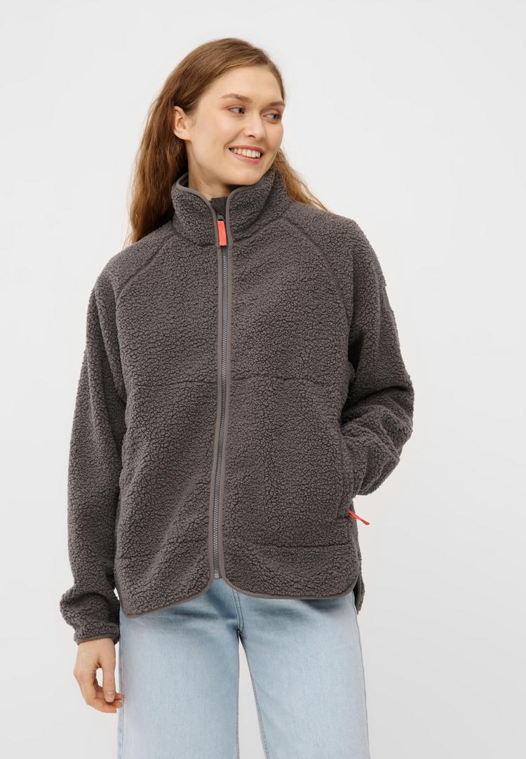 Derbe Derbe Kuschelby Fleecejacke Damen - morel - 0 | SportScheck