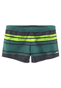 Chiemsee Boxer-Badehose Badeshorts Herren grau-grün