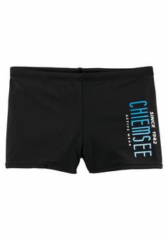 Chiemsee Boxer-Badehose Badeshorts Herren schwarz