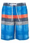 Chiemsee Badeshorts Badehose Herren - blau-orange