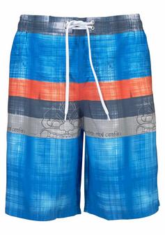 Chiemsee Badeshorts Badeshorts Herren blau-orange