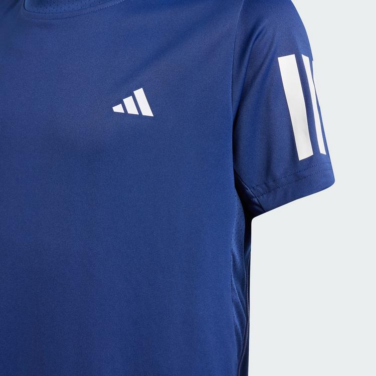 adidas adidas Club Tennis 3-Streifen Kids T-Shirt Poloshirt Kinder - Dark Blue - 3 | SportScheck