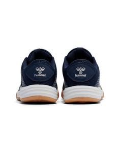 Rückansicht von hummel MULTIPLAY STABLE LC JR Hallenschuhe Kinder DARK NAVY