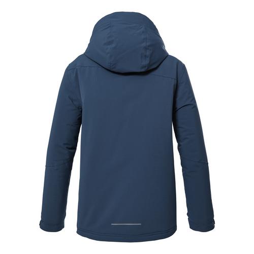Rückansicht von KILLTEC KOW 159 Softshelljacke Kinder Blau3010