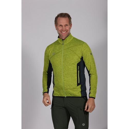 Rückansicht von Maul Sport Falzleben ultra Fleecejacke Herren Gelb7042