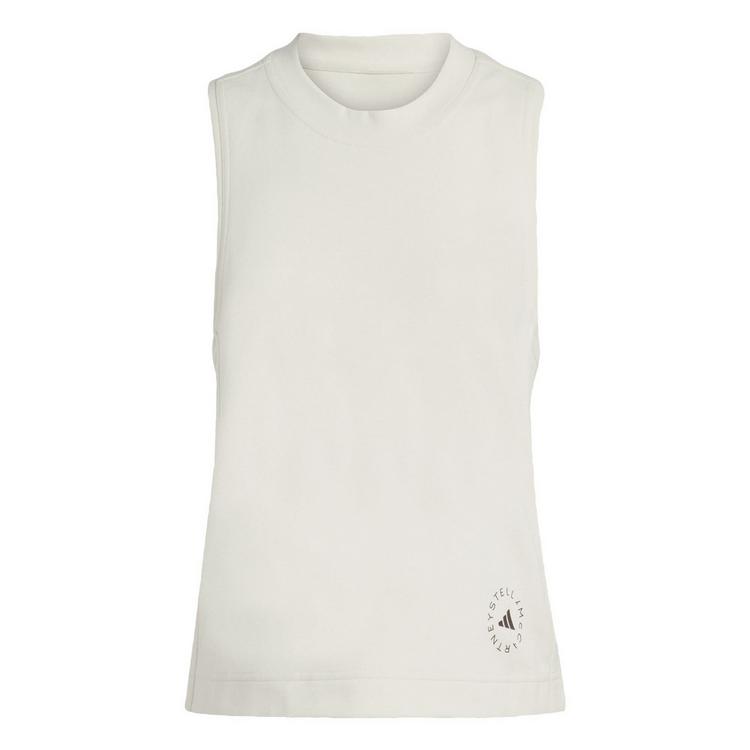 adidas adidas adidas by Stella McCartney Logo Tanktop Tanktop Damen - Almond Milk-Smc - 0 | SportScheck