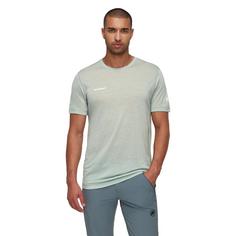 Rückansicht von Mammut Tree Wool FL T-Shirt Herren silver sage melange