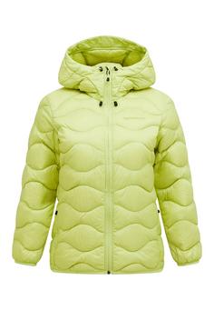 Peak Performance W Helium Down Hood Jacket Steppjacke Damen grün