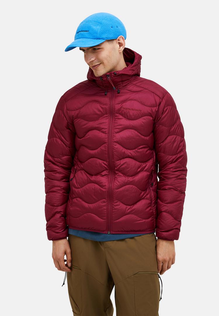 Peak Performance Peak Performance M Helium Down Hood Jacket Steppjacke Herren - weinrot - 1 | SportScheck