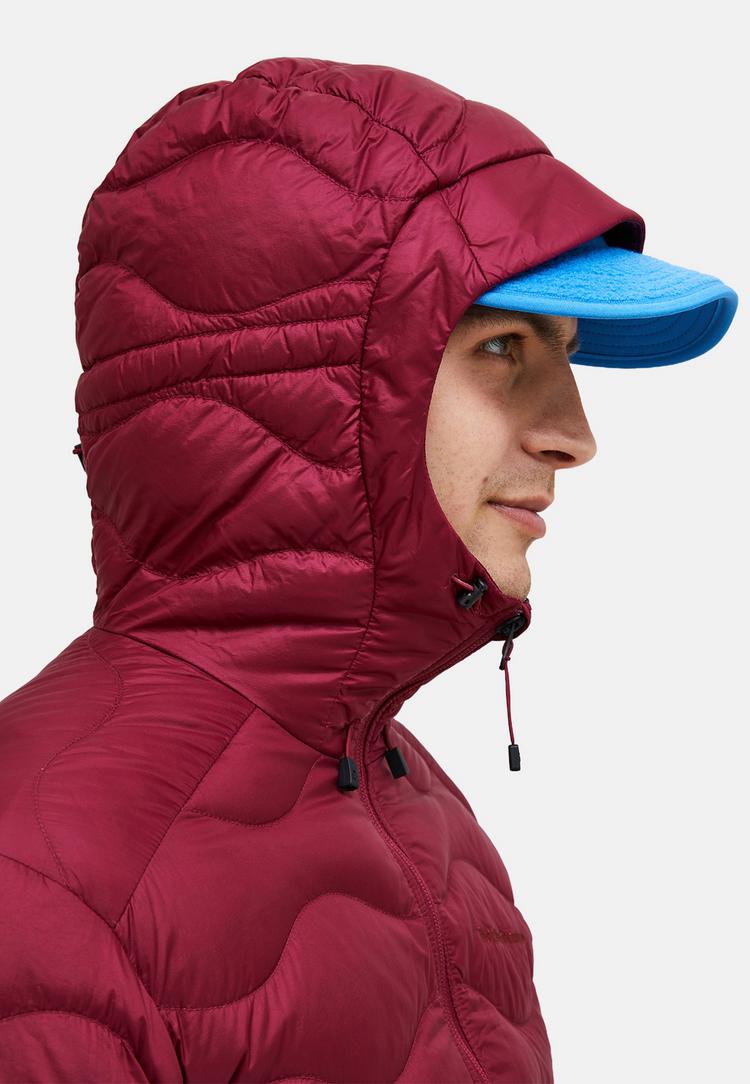 Peak Performance Peak Performance M Helium Down Hood Jacket Steppjacke Herren - weinrot - 1 | SportScheck