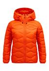 Peak Performance W Helium Down Hood Jacket Steppjacke Damen - orangerot