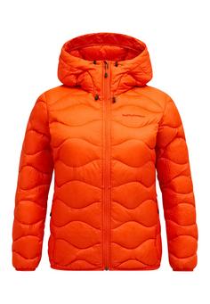 Peak Performance W Helium Down Hood Jacket Steppjacke Damen orangerot