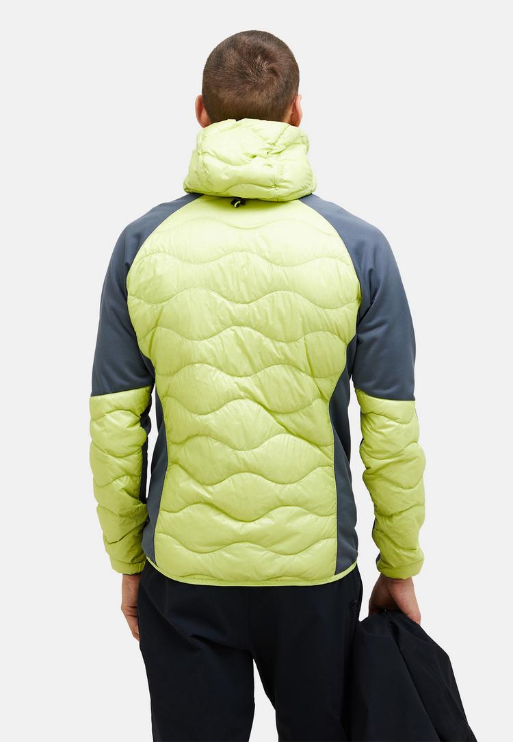 Peak Performance Peak Performance M Helium Down Hybrid Hood Trainingsjacke Herren - gr&uuml;n - 0 | SportScheck