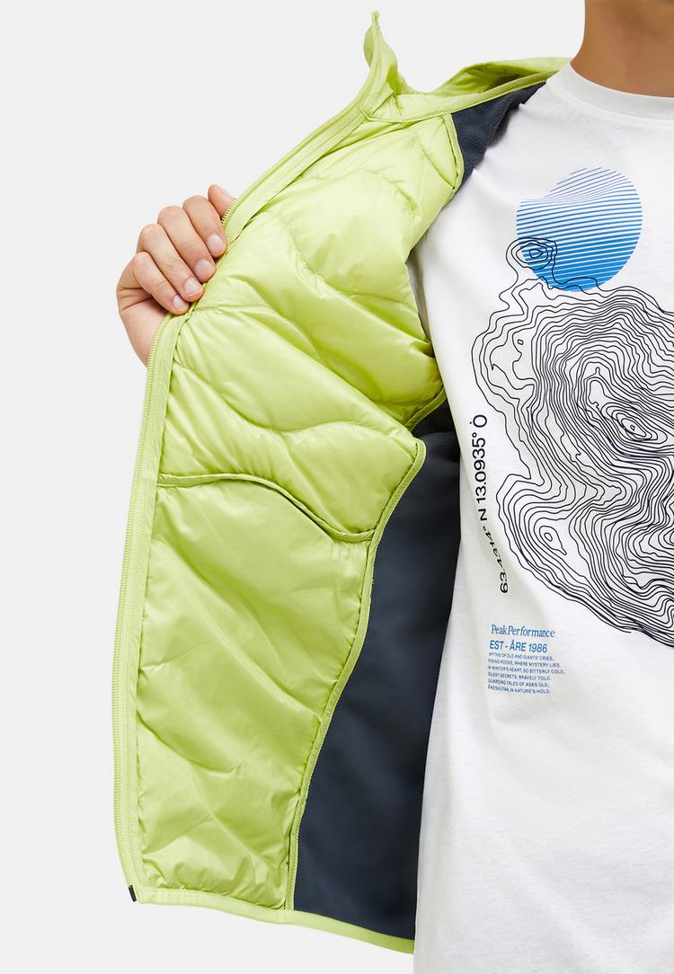 Peak Performance Peak Performance M Helium Down Hybrid Hood Trainingsjacke Herren - gr&uuml;n - 1 | SportScheck